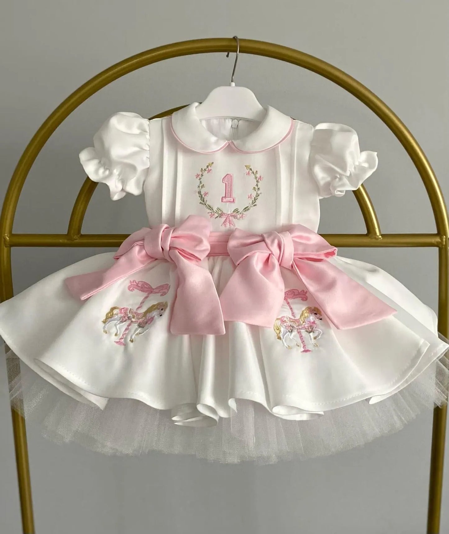 Personalized Baby Girl Circus Dress