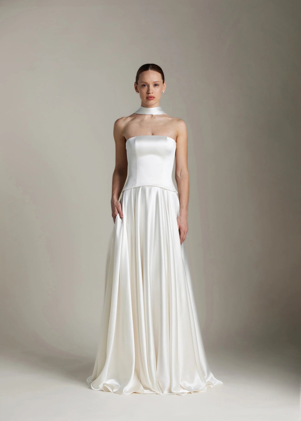 Aitana Wedding Dress, luxury bridal gown, main product image by SimmiUnique