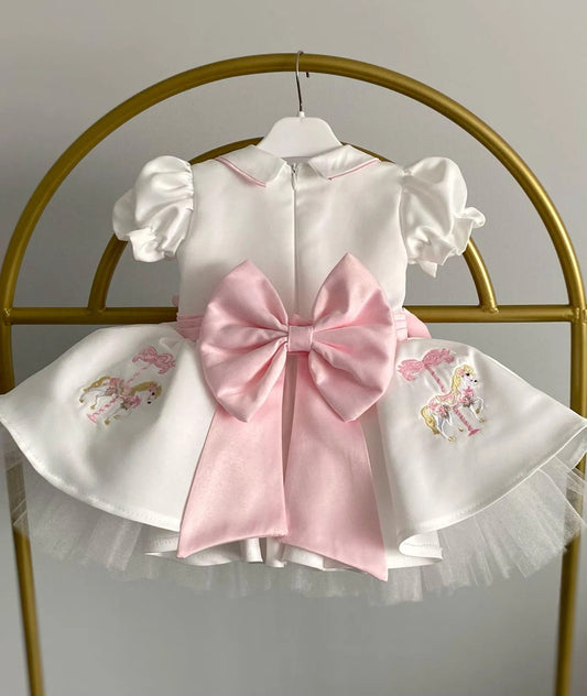 Personalized Baby Girl Circus Dress