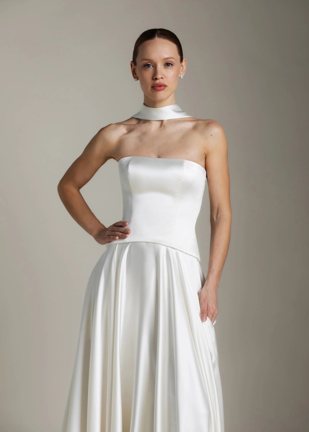 Aitana Wedding Dress, luxury bridal gown, additional product image 2 by SimmiUnique