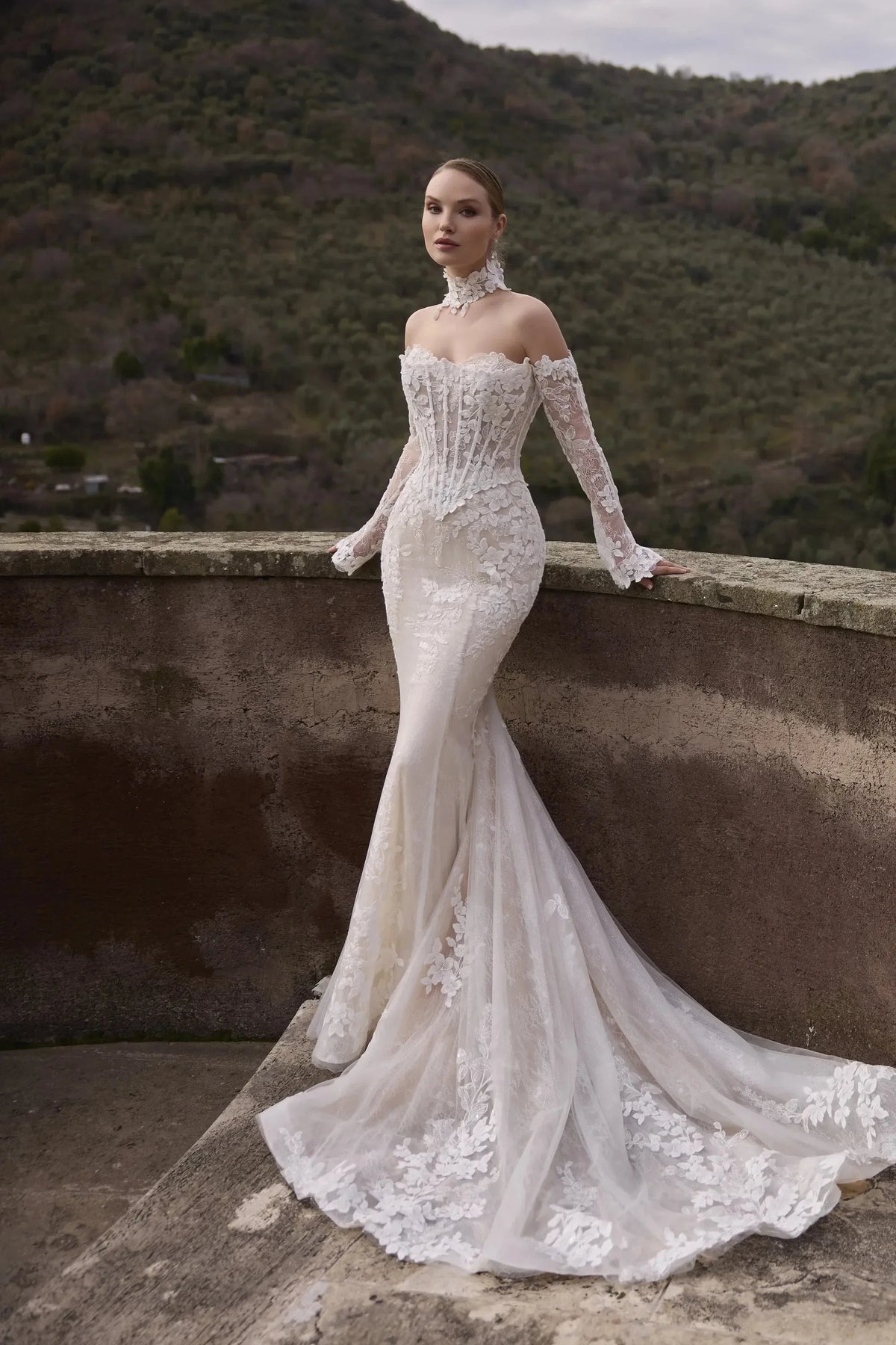 Agnesca Wedding Dress, luxury bridal gown, additional product image 3 by SimmiUnique