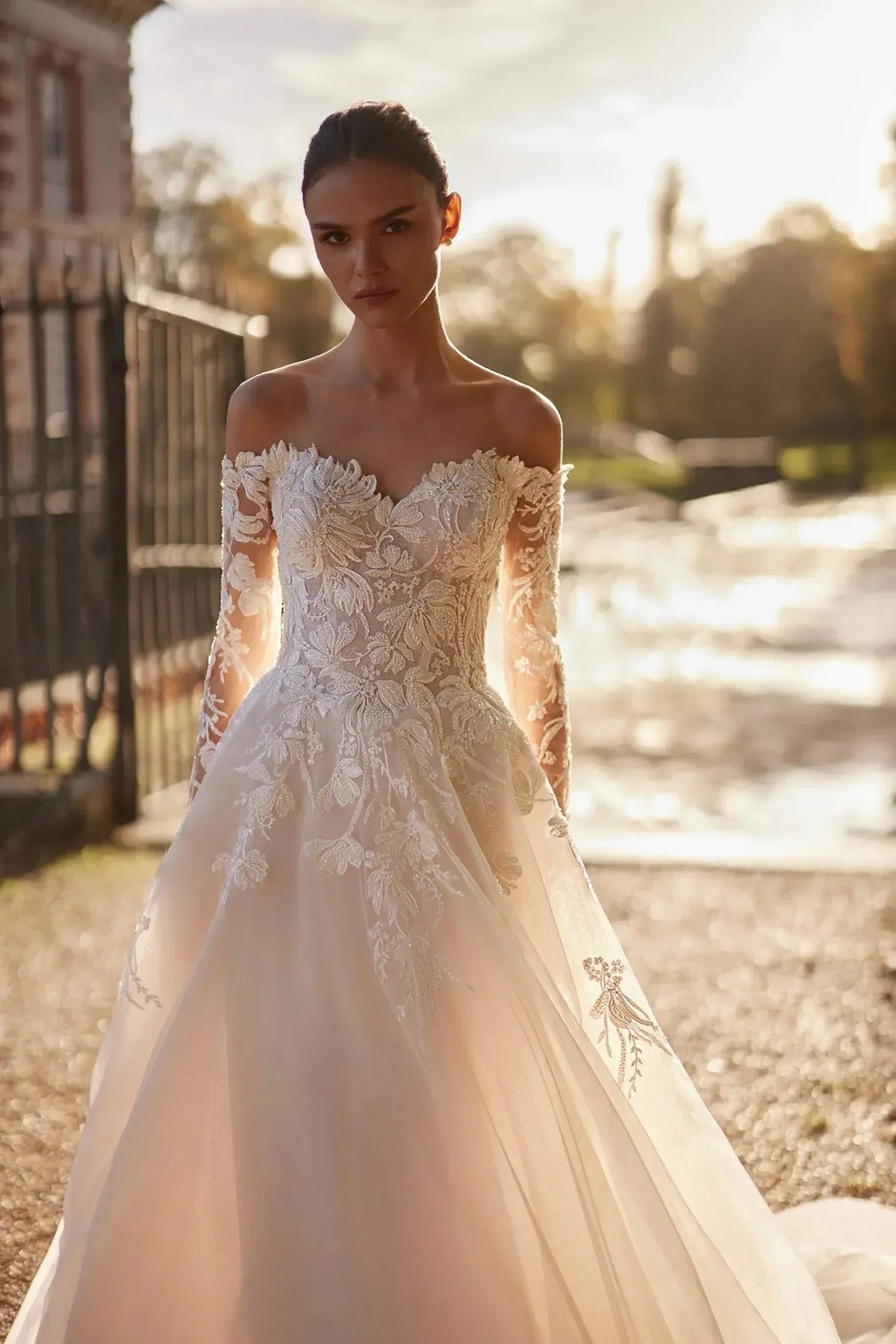 Adair Wedding Dress, luxury bridal gown, additional product image 3 by SimmiUnique