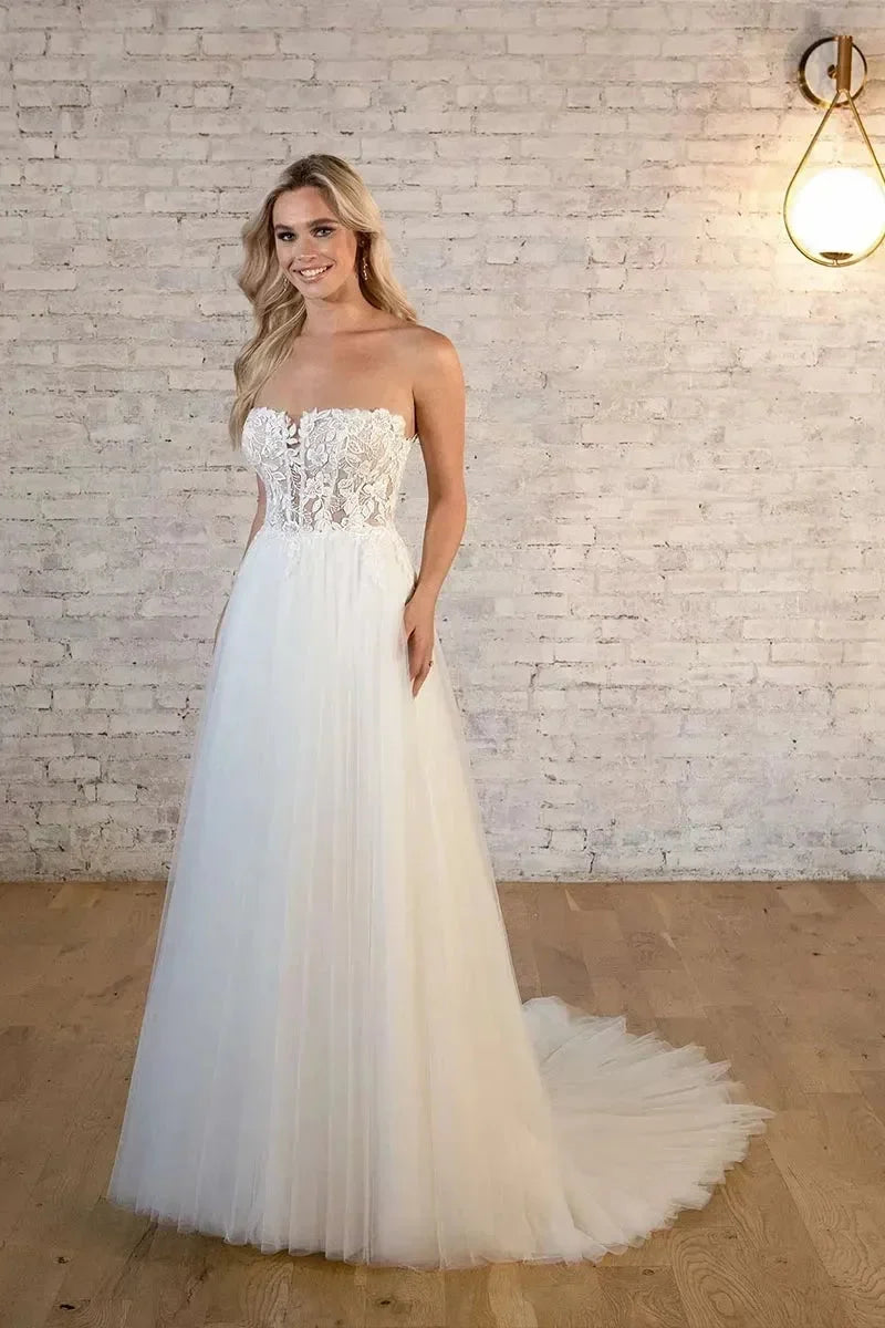 Adelina Wedding Dress, luxury bridal gown, additional product image 2 by SimmiUnique