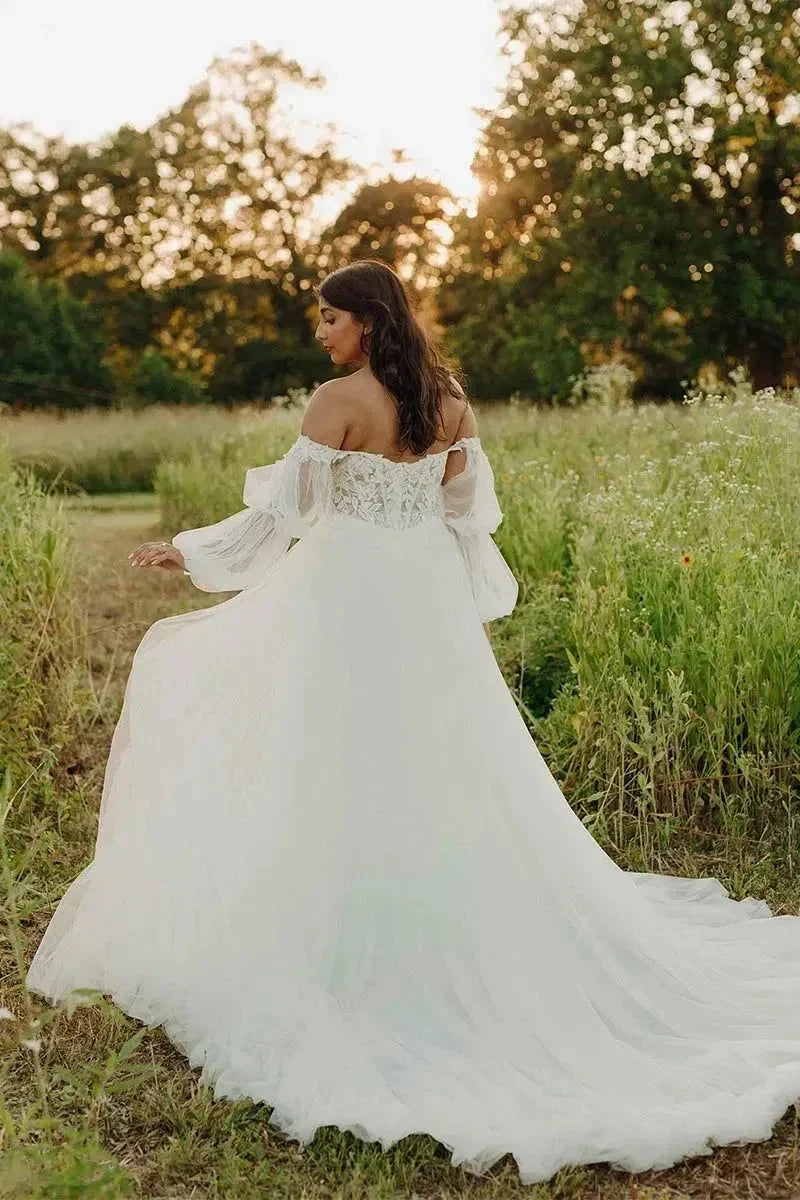 Adelina Wedding Dress, luxury bridal gown, additional product image 4 by SimmiUnique