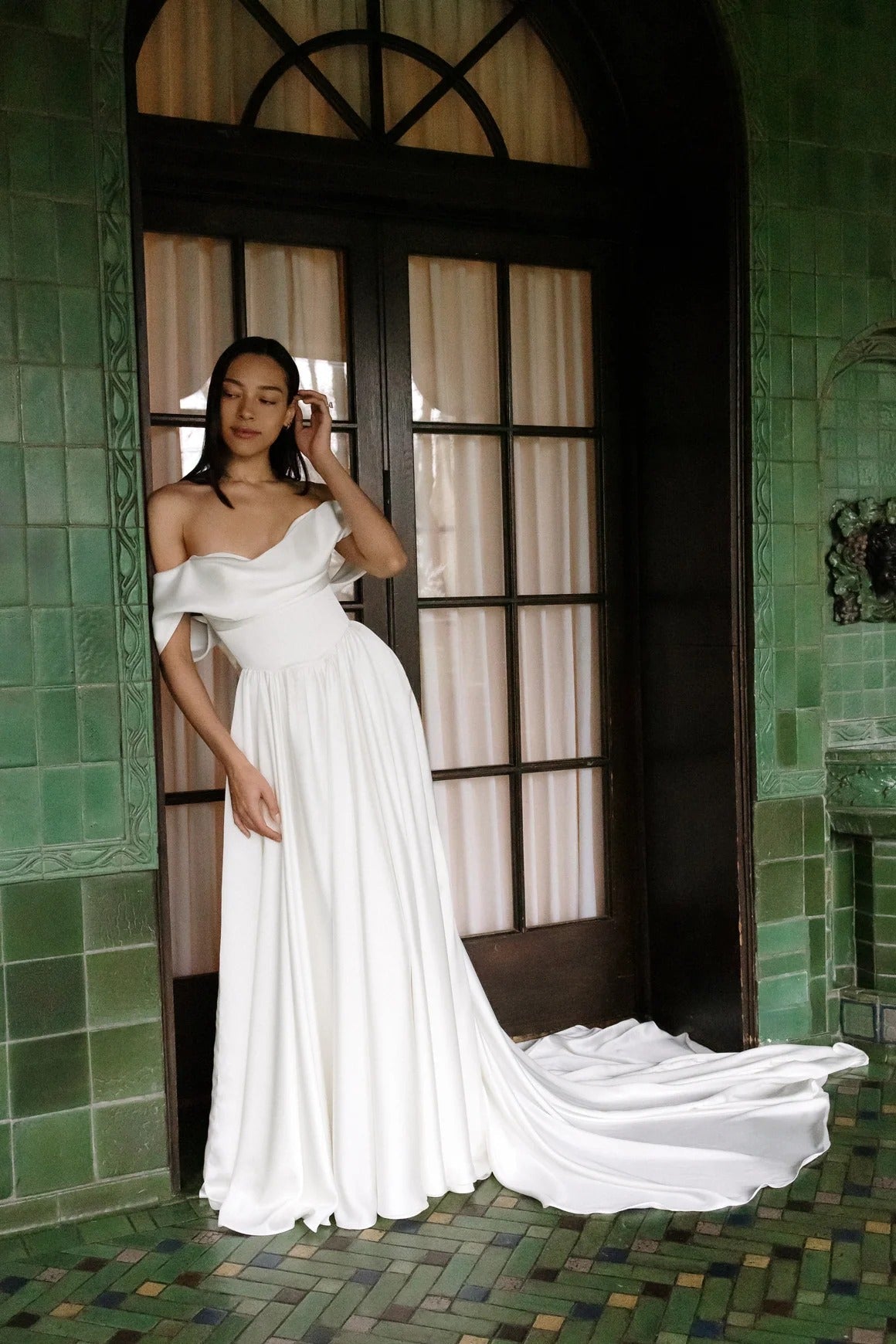 Alara Wedding Dress, luxury bridal gown, additional product image 3 by SimmiUnique