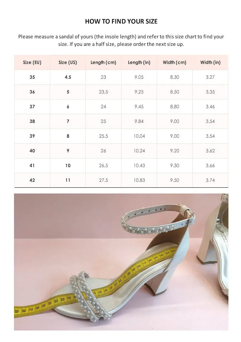 ivory leather sandals Sample Product