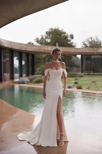 Palace A-Line Wedding Dress | SimmiUnique