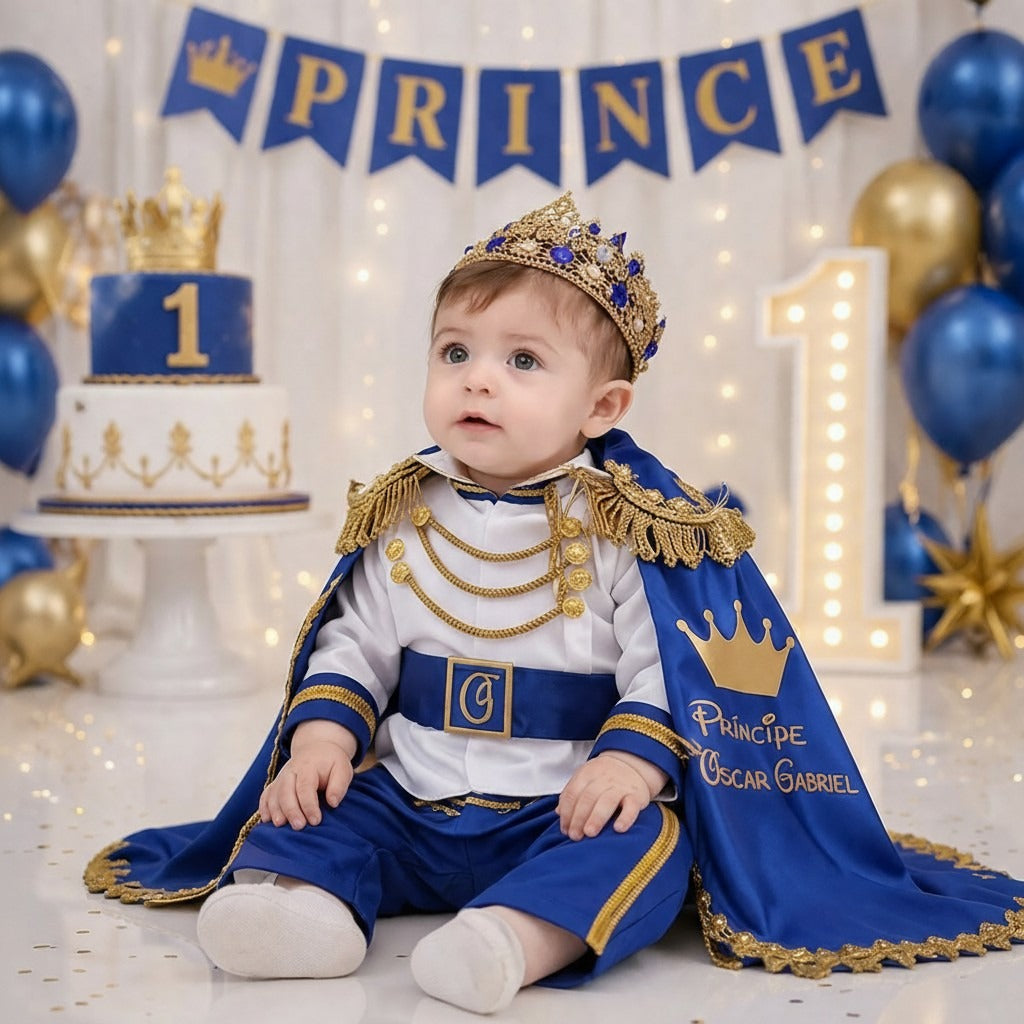 Boys Kids Prince King Cosplay – detail shot