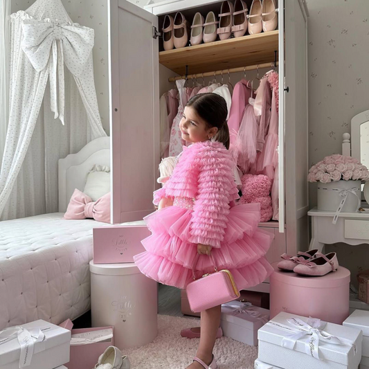 Butterfly Pink Dress
