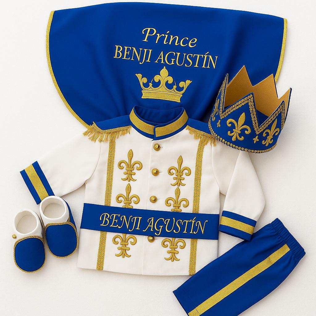 Baby-boy-birthday-prince-outfit – close-up