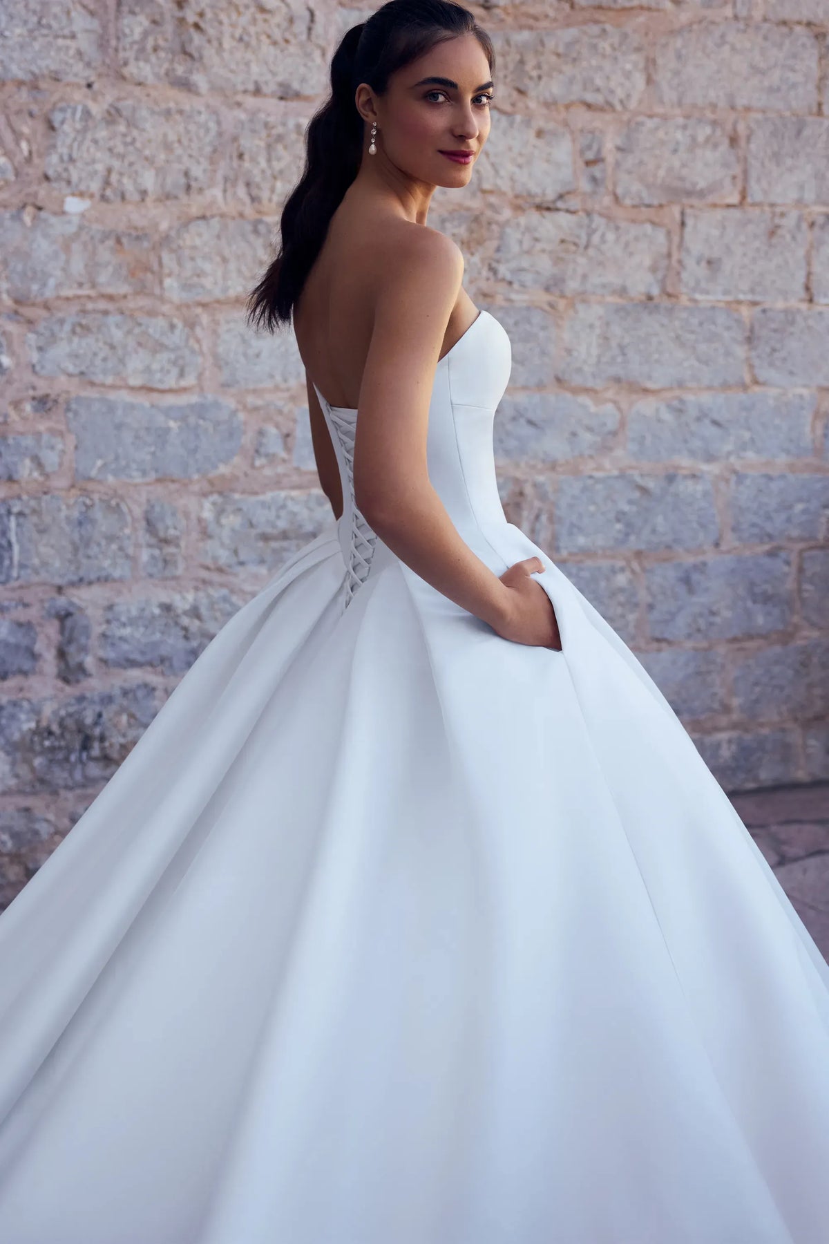 Elli Wedding Dress, luxury bridal gown, additional product image 6 by SimmiUnique