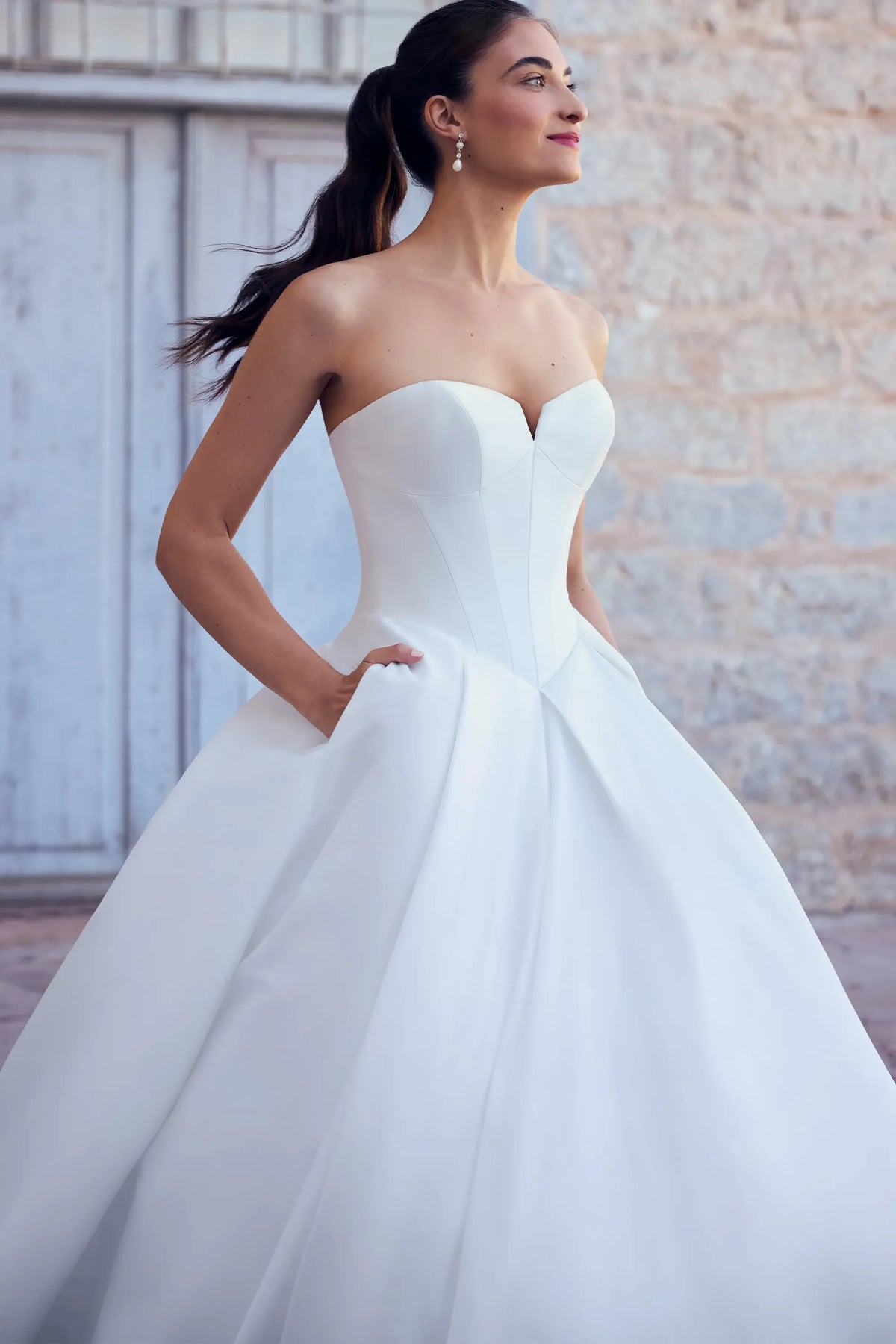 Elli Wedding Dress, luxury bridal gown, additional product image 5 by SimmiUnique