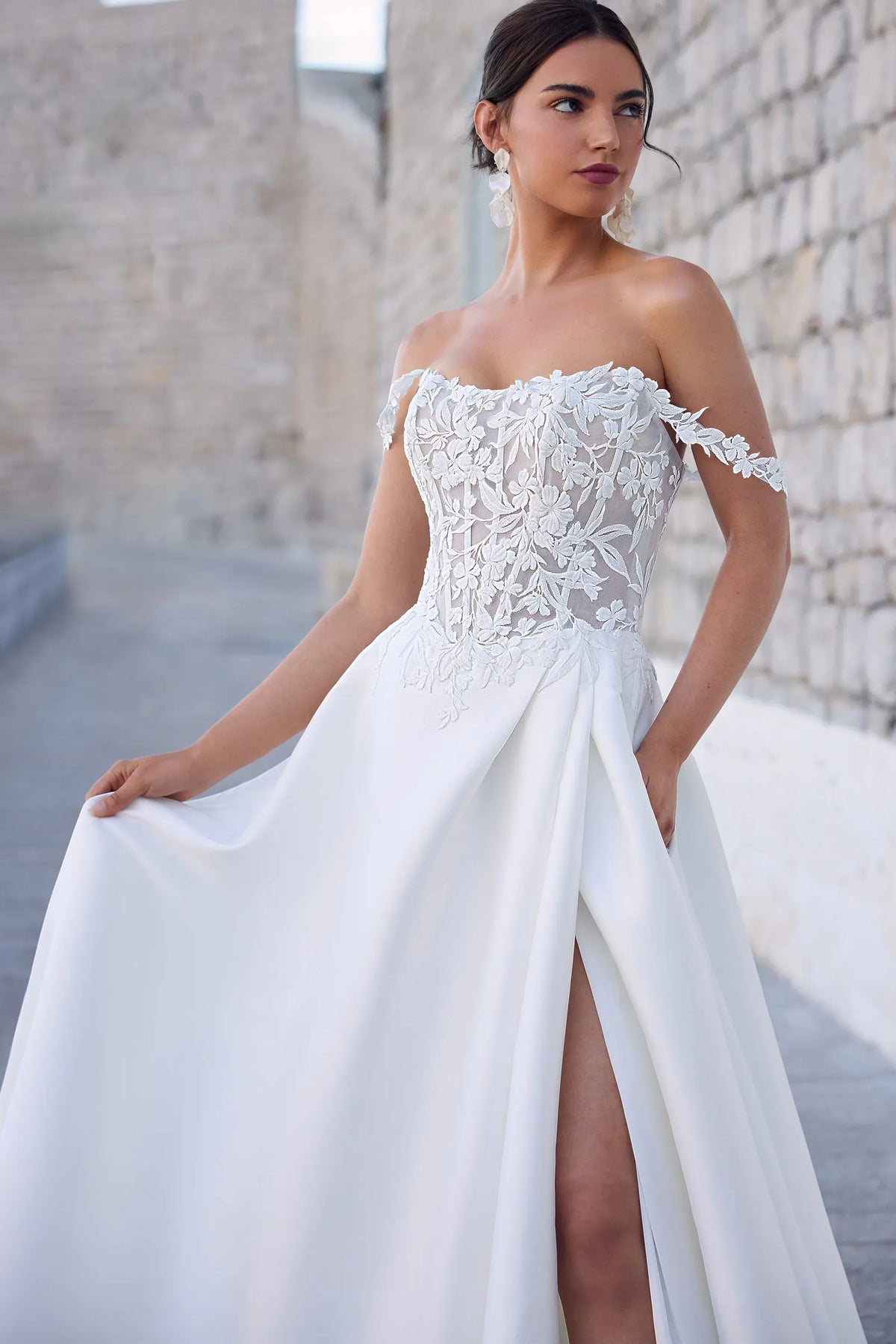 Joey Wedding Dress, luxury bridal gown, additional product image 3 by SimmiUnique