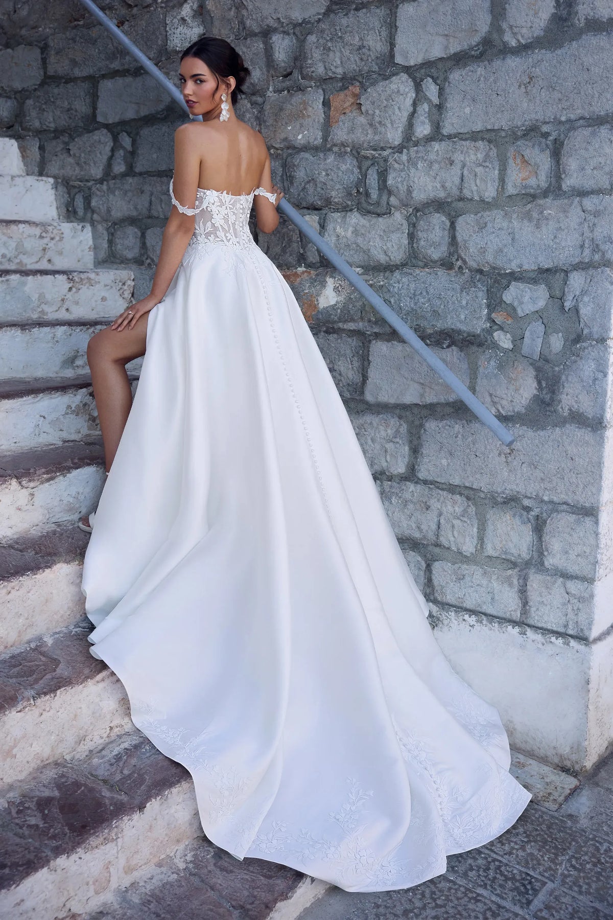 Joey Wedding Dress, luxury bridal gown, additional product image 2 by SimmiUnique