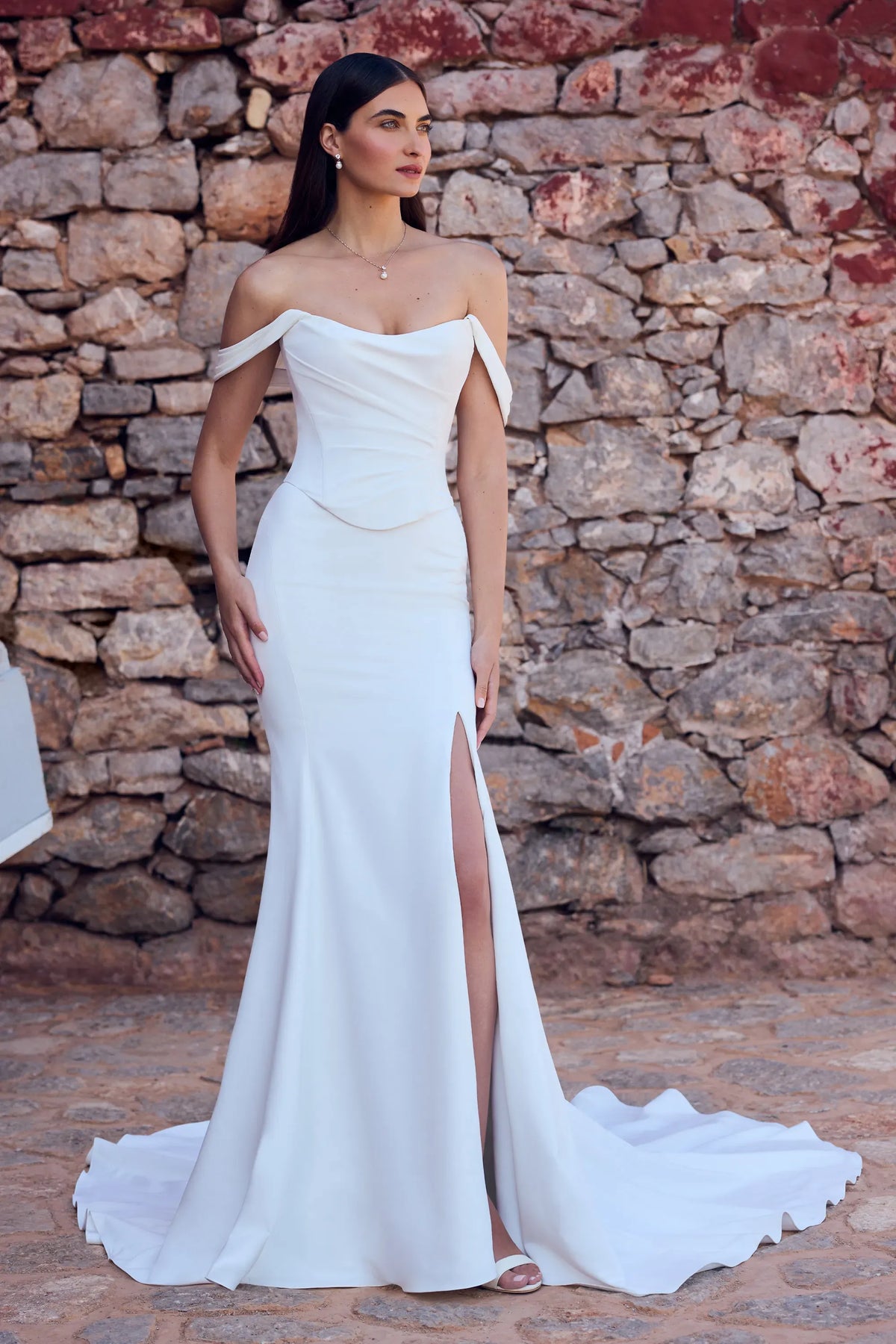 Danica Wedding Dress, luxury bridal gown, main product image by SimmiUnique